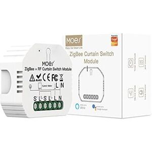 Wddnaot - Smart Curtain Switch Module for Motorized Electric Roller Shutter Motor, Tuya ZigBee Hub erforderlich, Compatible with Alexa Echo Google Wddnaot - Smart Curtain Switch Module for Motorized Electric Roller Shutter Motor, Tuya ZigBee Hub erforderlich, Compatible with Alexa Echo Google