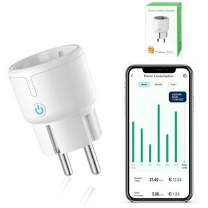 YS-YALOTRS Smart WLAN plug, Wi-Fi plug with timer, mini plug, app remote control, current metering, Alexa/Google Home compatible, 2.4 GHz only, 10A YS-YALOTRS Smart WLAN plug, Wi-Fi plug with timer, mini plug, app remote control, current metering, Alexa/Google Home compatible, 2.4 GHz only, 10A