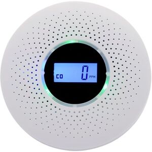 SNQ Smoke detector, combined smoke and carbon monoxide detector, composite alarm with audible warning and battery-powered digital display SNQ Smoke detector, combined smoke and carbon monoxide detector, composite alarm with audible warning and battery-powered digital display