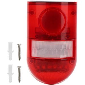Tinor - Solar Alarm Light, Motion Sensor Solar Charging Warning Light for Farm Factory Tinor - Solar Alarm Light, Motion Sensor Solar Charging Warning Light for Farm Factory