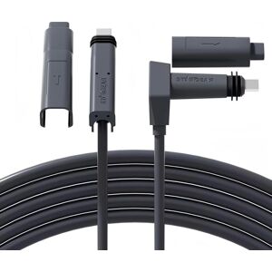 COOCHEER Starlink SPX Cable 75FT/23 Rectangular Satellite Kit V2 Replacement Cable Extension with Dust Tip Starlink Accessories Waterproof Gray SPEEDS UP TO COOCHEER Starlink SPX Cable 75FT/23 Rectangular Satellite Kit V2 Replacement Cable Extension with Dust Tip Starlink Accessories Waterproof Gray SPEEDS UP TO