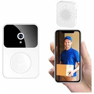 The wireless doorbell connects to the surveillance camera, the smart Wifi camera, the video recording system, and the doorbell (Type-C). The wireless doorbell connects to the surveillance camera, the smart Wifi camera, the video recording system, and the doorbell (Type-C).