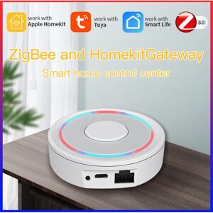 Gotrays - Tuya Apple HomeKit Dual - Wired Mode ZigBee Gateway Smart Home Voice Control System - ZigBee Zero Fire 1 Way Gotrays - Tuya Apple HomeKit Dual - Wired Mode ZigBee Gateway Smart Home Voice Control System - ZigBee Zero Fire 1 Way