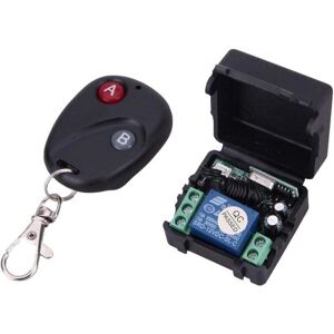 Ymyny - ueb Dc 12V Relay 2 Channels 433 MHz Wireless Rf Remote Control Switch Transmitter + Receiver Ymyny - ueb Dc 12V Relay 2 Channels 433 MHz Wireless Rf Remote Control Switch Transmitter + Receiver