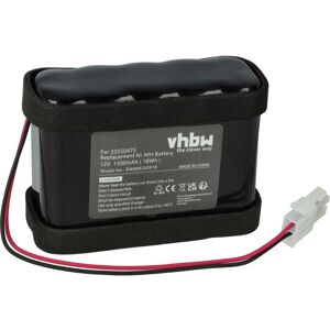 Vhbw - Battery Replacement for Ditec Entrematic DAS901BAT1 for Sliding Gate Operator Door (1500mAh, 12 v, NiMH) Vhbw - Battery Replacement for Ditec Entrematic DAS901BAT1 for Sliding Gate Operator Door (1500mAh, 12 v, NiMH)