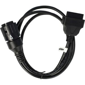 vhbw OBD2 Adapter 10 Pin to OBD2 16Pin compatible with BMW G 650 GS Sertao K15 Motorbike - 150 cm vhbw OBD2 Adapter 10 Pin to OBD2 16Pin compatible with BMW G 650 GS Sertao K15 Motorbike - 150 cm