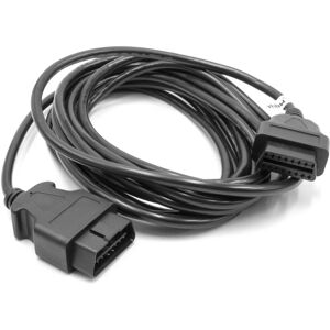 vhbw OBD2 extension cable on-board-diagnostics plug 16pin female to 16pin male compatible with vehichle, diagnostic tool 500cm vhbw OBD2 extension cable on-board-diagnostics plug 16pin female to 16pin male compatible with vehichle, diagnostic tool 500cm