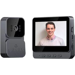 Tonchean - Video Doorbell with 4.3 inch ips Screen, Video Intercom, Two-Way Voice Talk, Night Vision Tonchean - Video Doorbell with 4.3 inch ips Screen, Video Intercom, Two-Way Voice Talk, Night Vision