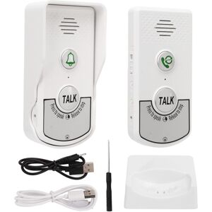 GOTRAYS Wireless Doorbell, 1000 Meters Waterproof Doorbell Electronic Chime, Wireless Intercom Doorbell, Rechargeable Smart Electronic Chimes, 1 Receiver GOTRAYS Wireless Doorbell, 1000 Meters Waterproof Doorbell Electronic Chime, Wireless Intercom Doorbell, Rechargeable Smart Electronic Chimes, 1 Receiver