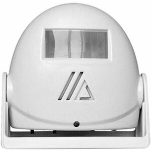 GOTRAYS Wireless Doorbell Shop Welcome Invite Visitor Entry Device Doorbell Chime Infrared Motion Sensor Home Burglar Alarm, White GOTRAYS Wireless Doorbell Shop Welcome Invite Visitor Entry Device Doorbell Chime Infrared Motion Sensor Home Burglar Alarm, White
