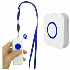 DEWDAT Wireless Home Alarm/Wristband Elderly Alarm/Call Button/Wireless Pager/Elderly Buzzer/Home Alarm Receiver 330M Distance whwy DEWDAT Wireless Home Alarm/Wristband Elderly Alarm/Call Button/Wireless Pager/Elderly Buzzer/Home Alarm Receiver 330M Distance whwy