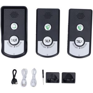 SNQ Wireless Intercom Doorbell 1500 Meters 2 Charging Methods Intercom for Home Security SNQ Wireless Intercom Doorbell 1500 Meters 2 Charging Methods Intercom for Home Security
