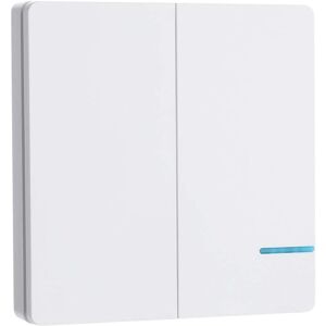 Neptune Wireless light switch, no wiring required, easy installation, 2-way switch (switch panel only, receiver not included) Neptune Wireless light switch, no wiring required, easy installation, 2-way switch (switch panel only, receiver not included)