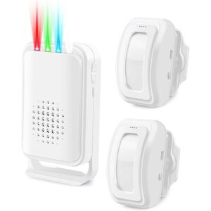 Wireless Motion Sensor Door Chime, Motion Sensor Alarm, Ring Door Alarm Sensor, Ring Motion Sensor for Indoor Home Business Store Office School Wireless Motion Sensor Door Chime, Motion Sensor Alarm, Ring Door Alarm Sensor, Ring Motion Sensor for Indoor Home Business Store Office School