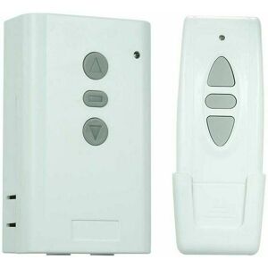 DEWDAT Wireless Remote Control Switch,AC220V 433MHz Receiver,Learning Type Controller,Bidirectional 3 Key rf Transmitter,Remote Control for Curtain DEWDAT Wireless Remote Control Switch,AC220V 433MHz Receiver,Learning Type Controller,Bidirectional 3 Key rf Transmitter,Remote Control for Curtain