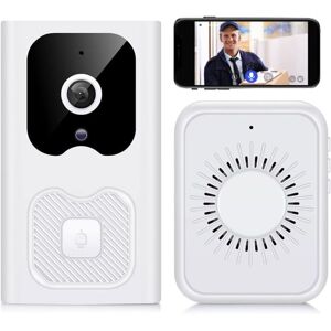 GOTRAYS Wireless Remote Video Doorbell, WiFi Video Doorbell Outdoor Night Vision Wireless Doorbell Camera Residential Intercom Smart Home Monitor Security GOTRAYS Wireless Remote Video Doorbell, WiFi Video Doorbell Outdoor Night Vision Wireless Doorbell Camera Residential Intercom Smart Home Monitor Security