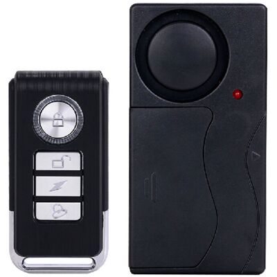 IKODM 105dB Anti-Theft Bike Motorcycle Alarm, Wireless Security Vibration Motion Sensor Alarm with Remote Control for Bike Car Vehicles Door Window IKODM 105dB Anti-Theft Bike Motorcycle Alarm, Wireless Security Vibration Motion Sensor Alarm with Remote Control for Bike Car Vehicles Door Window