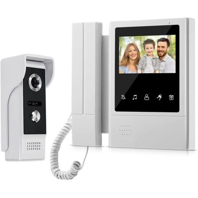YS-YALOTRS 4.3'' TFT color wired video intercom door phone ringer system for home 700TVL IR night vision outdoor camera door phone, 1 camera 1 monitor YS-YALOTRS 4.3'' TFT color wired video intercom door phone ringer system for home 700TVL IR night vision outdoor camera door phone, 1 camera 1 monitor
