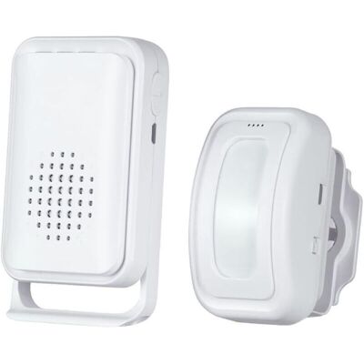 TEHTUY Access detector, motion detector, wireless outdoor alarm, infrared sensor, easy to install, suitable for store entrances TEHTUY Access detector, motion detector, wireless outdoor alarm, infrared sensor, easy to install, suitable for store entrances