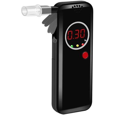 LIIYIELA Alcohol meter with 3 LED indicators to check baby and baby (1 piece - Black) LIIYIELA Alcohol meter with 3 LED indicators to check baby and baby (1 piece - Black)