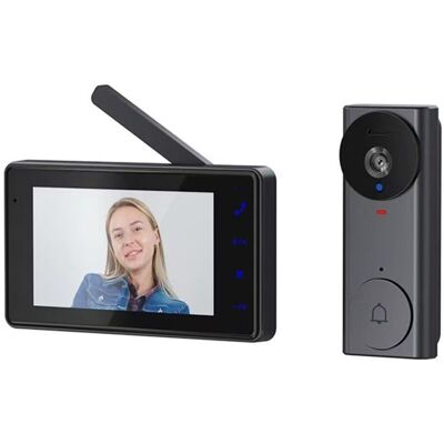 NICOLA Wireless video doorbell, two-way video intercom, infrared night vision doorbell, 64GB SIM card NICOLA Wireless video doorbell, two-way video intercom, infrared night vision doorbell, 64GB SIM card