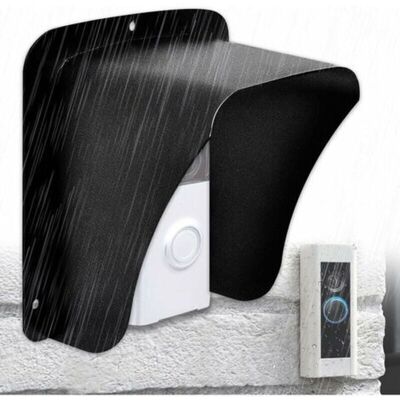 GOTRAYS Doorbell Cover, Waterproof Metal Cover Wireless Doorbell for Video Camera, Button Chime, Wireless Doorbell Ring GOTRAYS Doorbell Cover, Waterproof Metal Cover Wireless Doorbell for Video Camera, Button Chime, Wireless Doorbell Ring
