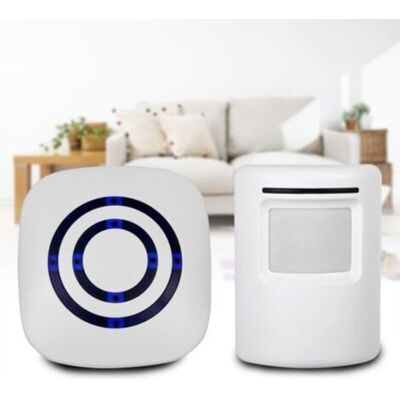 MCBOSON Driveway Patrol Garage Motion Sensor Wireless Alert Secure System Alarm Doorbell--Trimec MCBOSON Driveway Patrol Garage Motion Sensor Wireless Alert Secure System Alarm Doorbell--Trimec