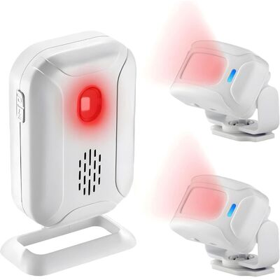 Motion Doorbell, Door Chime for Business Entry, Store Welcome Buzzer Monitor, Motion Detect Alarm, Caregiver Reminder for Elderly, Visitor Bell,1 Motion Doorbell, Door Chime for Business Entry, Store Welcome Buzzer Monitor, Motion Detect Alarm, Caregiver Reminder for Elderly, Visitor Bell,1