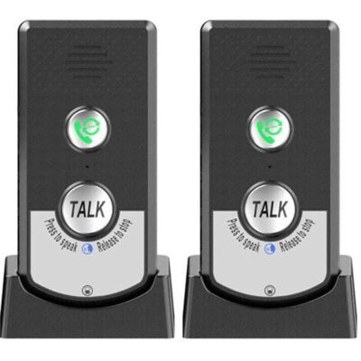 MCBOSON Pack of 2 Wireless Intercoms For Home, Two-Way Calling, Ultra-Long Distance Wireless Portable Voice Intercom For Seniors, Room-to-Room Communication, MCBOSON Pack of 2 Wireless Intercoms For Home, Two-Way Calling, Ultra-Long Distance Wireless Portable Voice Intercom For Seniors, Room-to-Room Communication,