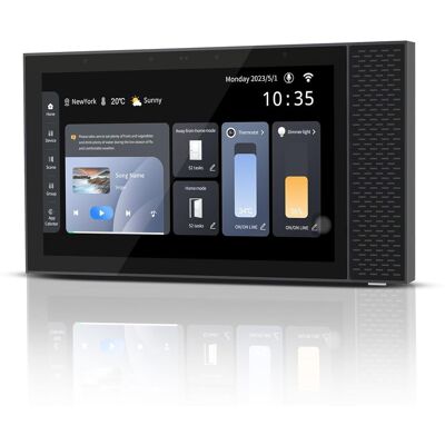 OEM Smart Wi-fi Switch With Scene Control, Dimmer And Background Music Player, 6.8-inch Zigbee Gateway Switch Panel OEM Smart Wi-fi Switch With Scene Control, Dimmer And Background Music Player, 6.8-inch Zigbee Gateway Switch Panel