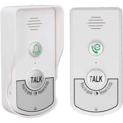 OEM Wireless Doorbell Intercom, 1-to-1 Two-way Electronic Chime, Waterproof Wireless Doorbell Intercom With Indicator Light OEM Wireless Doorbell Intercom, 1-to-1 Two-way Electronic Chime, Waterproof Wireless Doorbell Intercom With Indicator Light