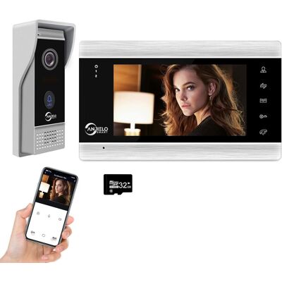 OEM Video Intercom System, Wi-fi Video Doorbell With Monitor, Wired 7-inch Doorbell, 1080p Hd Camera, Tuya Support, Remote Unlocking, Pir Motion Detector, Night Vision OEM Video Intercom System, Wi-fi Video Doorbell With Monitor, Wired 7-inch Doorbell, 1080p Hd Camera, Tuya Support, Remote Unlocking, Pir Motion Detector, Night Vision