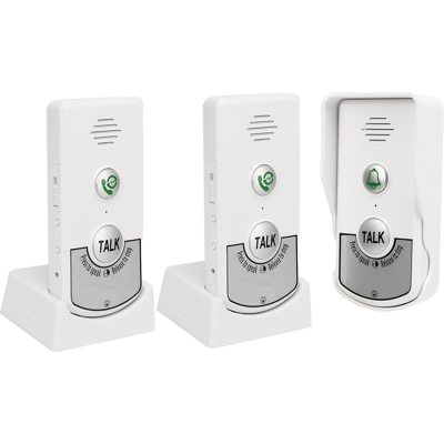 OEM Wireless Doorbell, Waterproof Electronic Doorbell (range 1000 Meters), Wireless Intercom, Rechargeable Smart Doorbell, 2 Receivers – Anpviz OEM Wireless Doorbell, Waterproof Electronic Doorbell (range 1000 Meters), Wireless Intercom, Rechargeable Smart Doorbell, 2 Receivers – Anpviz
