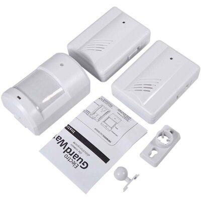 TORMATOR Secure Wireless Alert System with Motion Detector, Alarm Doorbell for Home Security, Driveway Alarm, Wireless Installation, Audible Chime TORMATOR Secure Wireless Alert System with Motion Detector, Alarm Doorbell for Home Security, Driveway Alarm, Wireless Installation, Audible Chime