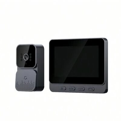 TEHTUY Video doorbell, video intercom system, night vision doorbell with camera monitor, doorbell for villa house TEHTUY Video doorbell, video intercom system, night vision doorbell with camera monitor, doorbell for villa house
