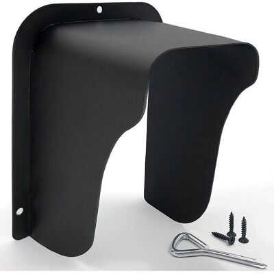 TORMATOR Waterproof Metal Cover for Doorbell, Door Lock, Intercom, Outdoor Doorbell Rain Protection. Protects the Device from Sun and Raindrops TORMATOR Waterproof Metal Cover for Doorbell, Door Lock, Intercom, Outdoor Doorbell Rain Protection. Protects the Device from Sun and Raindrops
