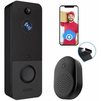 Heguyey - wifi Doorbell Smart Home Wireless Phone Door Bell Camera Security Video Intercom 720P hd ir Night Vision Heguyey - wifi Doorbell Smart Home Wireless Phone Door Bell Camera Security Video Intercom 720P hd ir Night Vision
