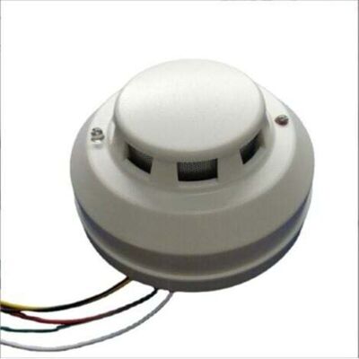 TEHTUY Wired networked smoke detector with smoke detector, sound and light, smoke detector siren (pack of 2) TEHTUY Wired networked smoke detector with smoke detector, sound and light, smoke detector siren (pack of 2)