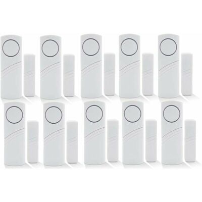 DEWDAT Wireless Home Security Alarm System diy Kit - Magnetic Sensor - Guardian Protector - Window Glass Vibration Security Burglar Alarm for Homes, Cars, DEWDAT Wireless Home Security Alarm System diy Kit - Magnetic Sensor - Guardian Protector - Window Glass Vibration Security Burglar Alarm for Homes, Cars,