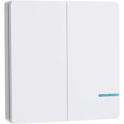 Neptune Wireless light switch, no wiring required, easy installation, 2-way switch (switch panel only, receiver not included) Neptune Wireless light switch, no wiring required, easy installation, 2-way switch (switch panel only, receiver not included)