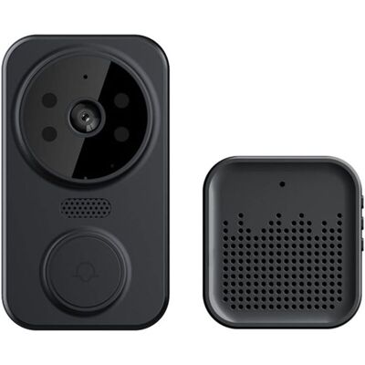 GOTRAYS Wireless Remote Video Doorbell, Smart Home Wifi Door Bell Outdoor Wireless Doorbell Camera Chime Two-Way Audio Intercom Night Vision Smart Life app GOTRAYS Wireless Remote Video Doorbell, Smart Home Wifi Door Bell Outdoor Wireless Doorbell Camera Chime Two-Way Audio Intercom Night Vision Smart Life app