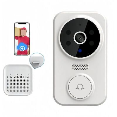TEHTUY Wireless smart video doorbell, HD camera, motion detection, infrared alarm, security doorbell, WiFi TEHTUY Wireless smart video doorbell, HD camera, motion detection, infrared alarm, security doorbell, WiFi