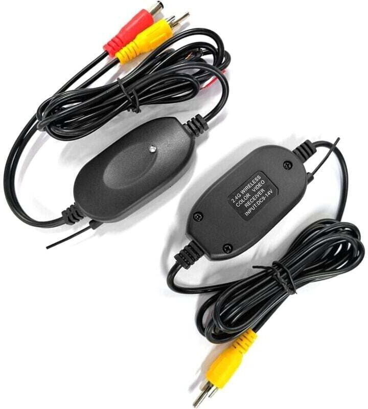 YMYNY Fliti 2.4GHz Wireless Video Transmitter and Receiver for Rear View Camera Backup Parking System