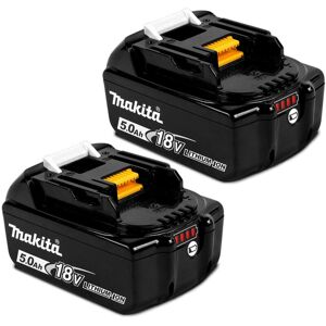 2 x Genuine Makita BL1850 18V 5.0Ah Li-Ion lxt Battery 5AH Star Battery BL1850B