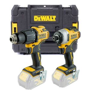 DCK2062 18v Brushless DCD709 Combi Drill DCF809 Impact Driver Bare+ Tstak - Dewalt