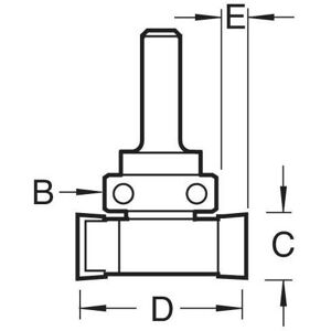 C209X1/4 intumescent cutter set 10 x 24 - , - Trend