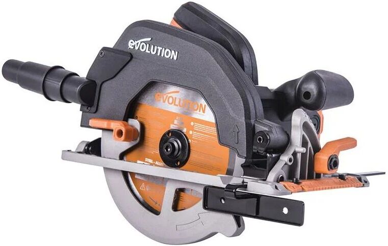 Evolution Power Tools - Evolution R185CCS 185mm Circular Saw with tct Multi-Material Cutting Blade (230V)