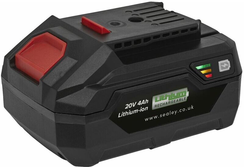 Power Tool Battery 20V 4Ah SV20 Series Lithium-ion CP20VBP4 - Sealey