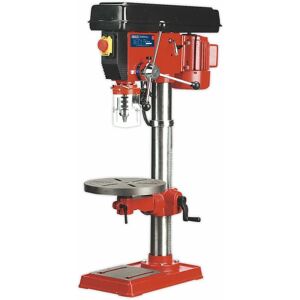 LOOPS 16-Speed Bench Pillar Drill - 650W Motor - 1070mm Height - Safety Release Switch