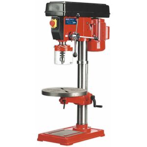 LOOPS 16-Speed Bench Pillar Drill - 750W Motor - 1085mm Height - Safety Release Switch